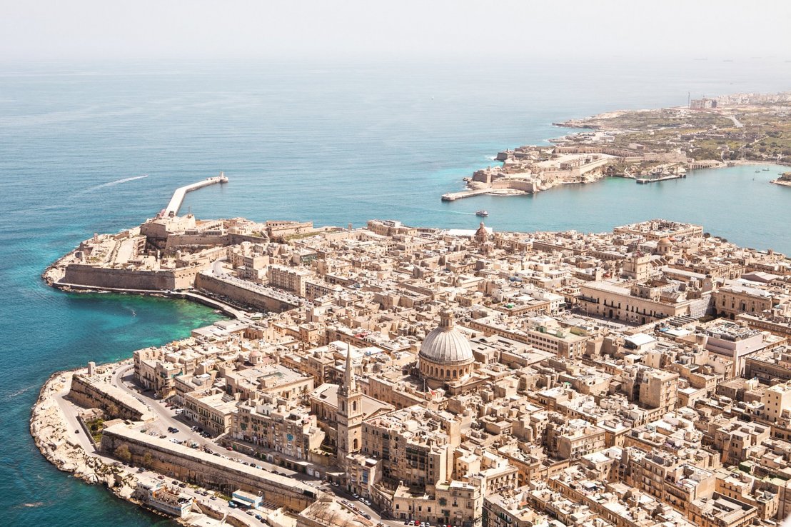 View of maltese landscape